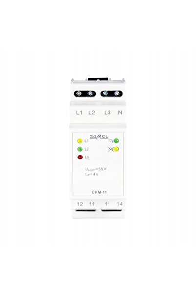 ZAMEL CKM-11 16A Senzor de secvență și de întrerupere a fazei