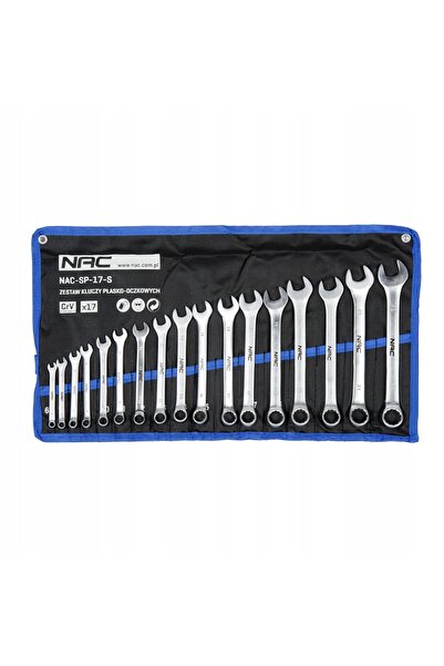 NAC Set de chei plate și inelare SP-17-S