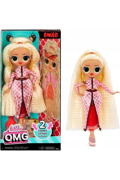 L.O.L. SURPRISE LOL SURPRISE OMG PĂPUȘĂ SWAG + haine, accesorii 591573