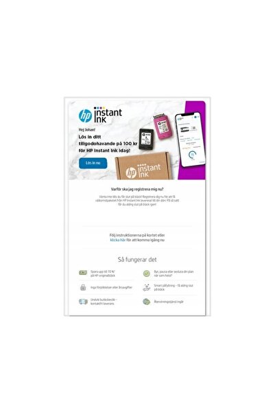 HP Cerneală originală 304 XL negru N9K08AE Instant Ink