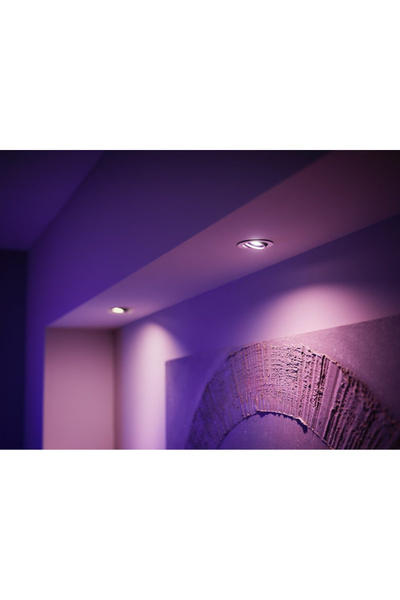 Philips Hue Spot inteligent alb și cu lumină colorată GU10