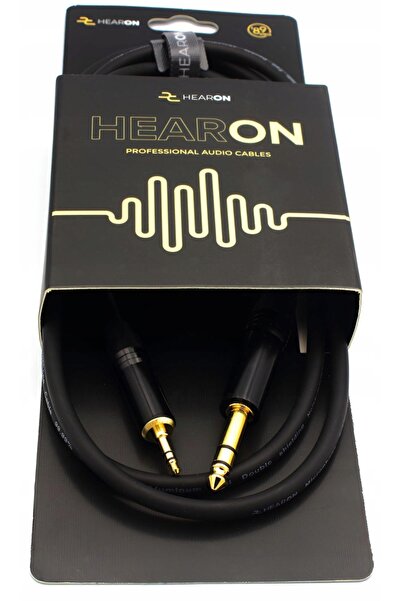 NO BRAND HEARON Select Cablu cu mufă jack mare 6,3 mm - mini jack 3,5 mm TRS ...