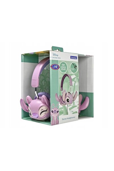 LEXIBOOK Lilo & Stitch - Căști Angel Pliabile cu fir, pentru urechi
