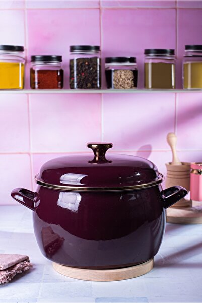 NO BRAND Oală tradițională Metalac Bordeaux 7.5 l