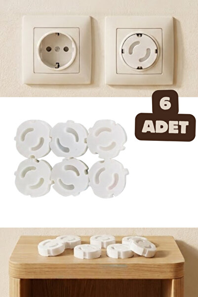 Vekorr 6 Pieces Socket Cover Protector Baby Child Finger Safe Current Protect...
