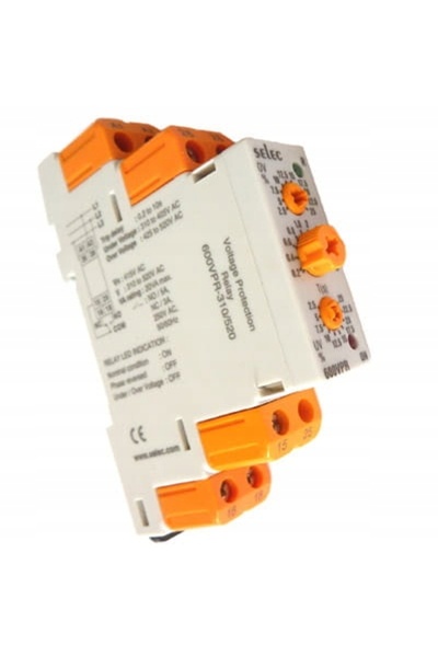 NO BRAND 600VPR 310-520V Releu de monitorizare a tensiunii