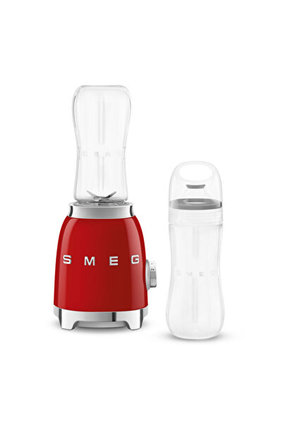 SMEG Blender PBF01RDEU, 300 W, 2 x 600 ml, 20,000–24,000 rpm, Anti-slip Base,...