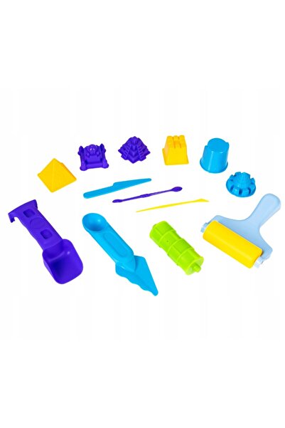 NO BRAND Nisip cinetic Valiză Vehicule cu macara Matrițe Kit de role Construc...