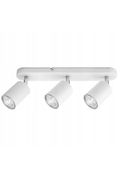 NO BRAND Lampă LED de perete/tavan, reglabilă, tip spot, cu 3 socluri GU10, c...