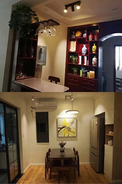 NO BRAND Lampă spot de perete reglabilă 3 + GU10 7W