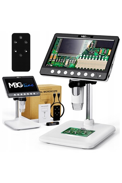 MBG line Microscop Digital Educațional Mărire 1200x HDMI Ecran 7 inch PILOT