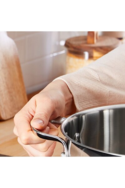 TEFAL Oală cu capac Infinite 24cm 5.4L INDUCȚIE oțel inoxidabil