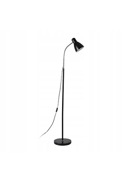 Virone Lampadar de podea pentru lectură, negru, E27, 155 cm