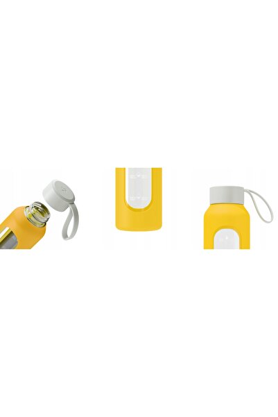 Wessper Sticlă de apă din sticlă 0.5l etanșă fitness sport birou B1