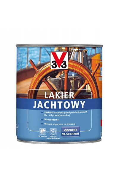 NO BRAND V33 Lac acuarelabil pentru lemn pentru exterior V33 AMBER 2.5L