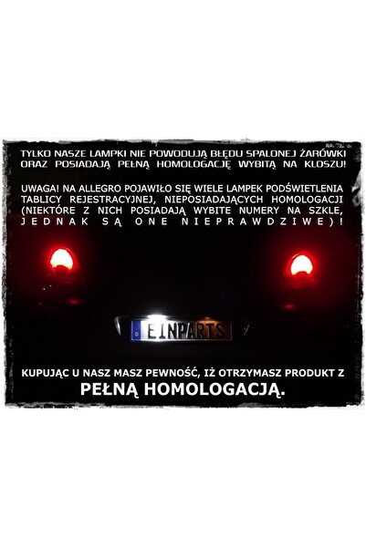 NO BRAND LAMPĂ LED PENTRU LUMINI PLACĂ DE ÎNREGISTRARE SPATE FORD MONDEO MK3