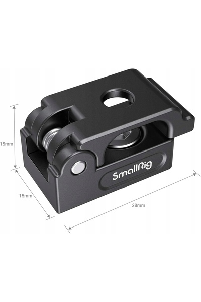 NO BRAND SMALLRIG 2418 Clemă cu arc pentru cablu, Set de 2 bucăți
