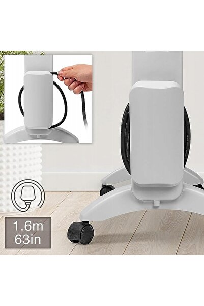Duronic Încălzitor electric portabil cu termostat HV220 2000 W
