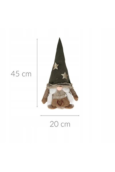 Home Styling Collection Figurină de pluș de Crăciun, în formă de căprioară, î...