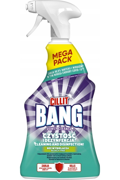 Cillit Bang CURĂȚĂTOR DE SUPRAFEȚE FĂRĂ ÎNĂLBITOR 4X 900ML