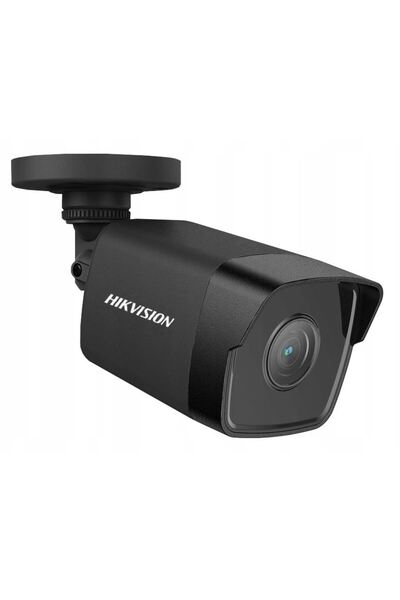 Hikvision Cameră IP 4MP exterioară neagră HILOOK cu IR 20m PoE H.265
