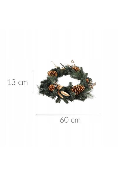 Home Styling Collection CORONĂ DE CRĂCIUN PENTRU SĂRTURI, DECOR PENTRU UȘĂ ȘI...