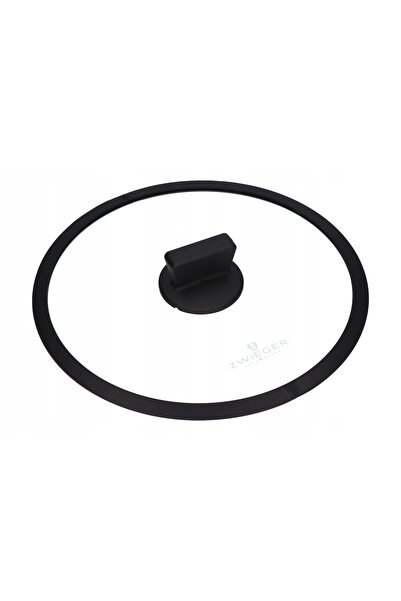 ZWIEGER Capac de sticlă, capac de silicon pentru oală/tigaie, 24 cm, sigur, s...