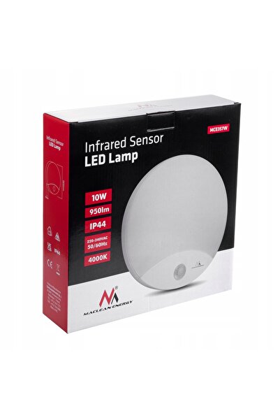 Maclean Lampă LED cu senzor de mișcare și crepuscular 10W IP44 BYDGOSZCZ