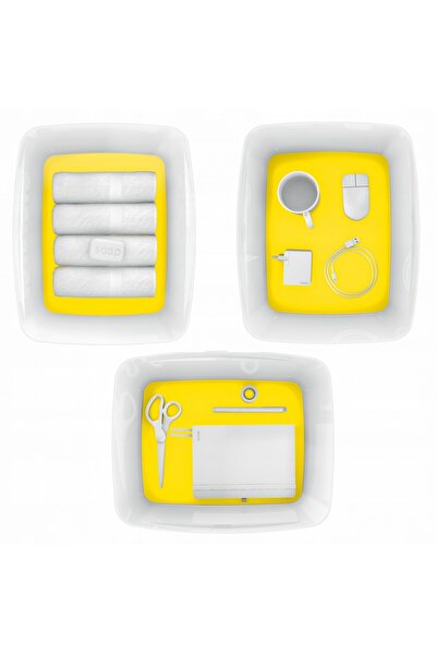 Leitz Recipient mare MyBox WOW cu capac [A] alb