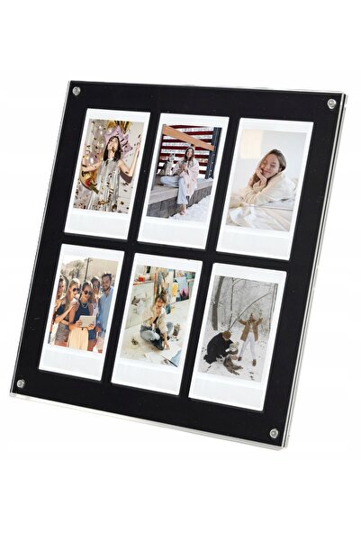 NO BRAND Suport pentru 6 rame foto pentru Fuji INSTAX Mini 12 40 11 9 8 7 EVO...
