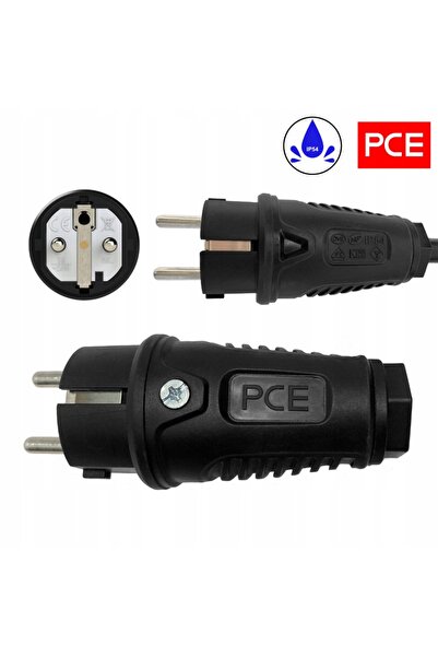 NO BRAND Prelungitor cu cablu din cauciuc NSHTÖU-J 3x2,5 Schuko IP54, 1 priză...