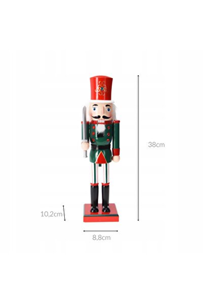 Home Styling Collection Figurină de sărbători Spărgătorul de nuci din lemn de...