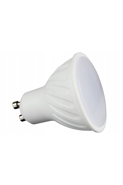 NO BRAND Kit 6x Lampă Halogen ALBĂ ROTUNDĂ + Bec LED GU10 10W Lumină Rece