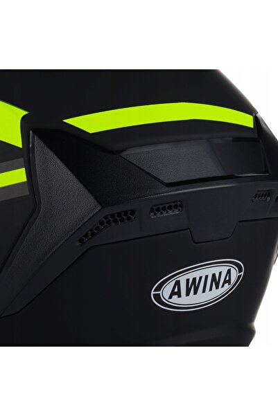 NO BRAND Cască de motocicletă deschisă, fluorescentă, mată, pentru scuter, ch...