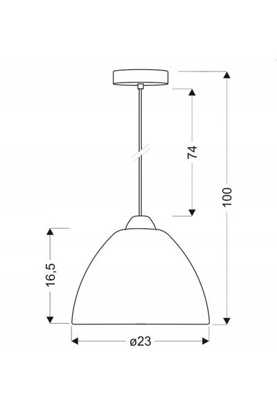 NO BRAND Lampă suspendată BRAID 230 1X60W E27 Alb