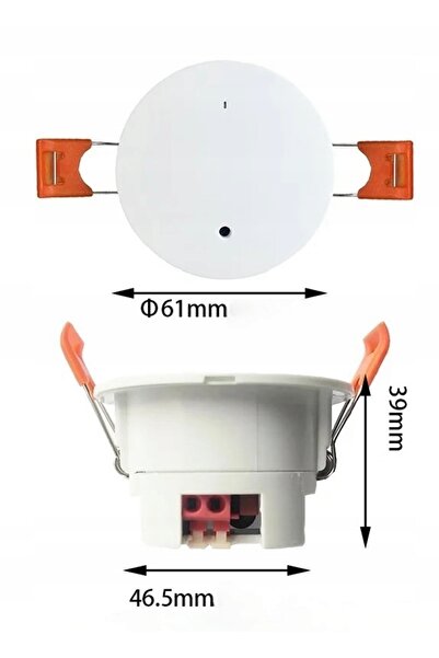 NO BRAND OXT 230V ZigBee TUYA Senzor radar de prezență și luminozitate