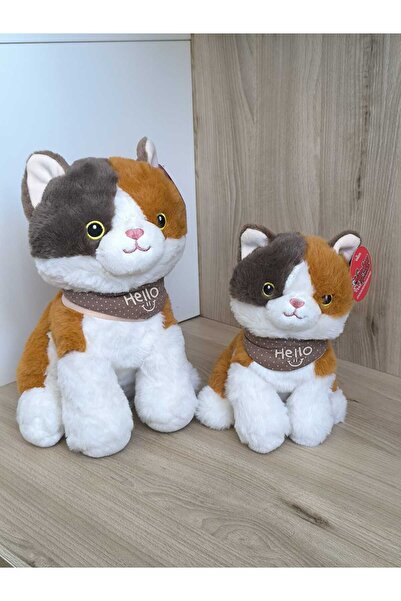 VARDEM OYUNCAK Cute 2-Pack Three-Color Plush Cat Toy - Soft Textured - for Ch...