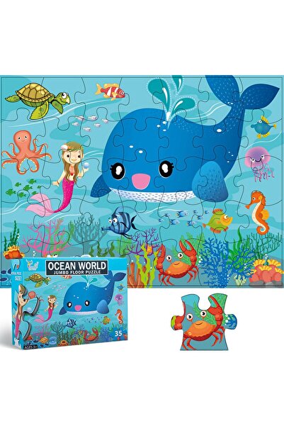 OEM Puzzle 35 piese 88125, Aceasta include piese de puzzle gigant pentru pode...