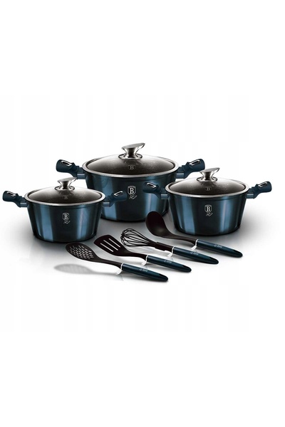 Berlinger Haus SET DE VASE DE GĂTIT ȘI USTENILE DIN GRANIT BH-6152