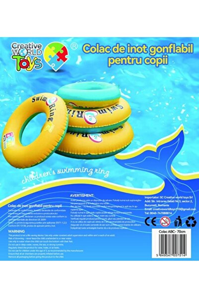 PlayFun Abc Circle - 70cm - Toy for Children, Stimulates Creativity and, Mode...