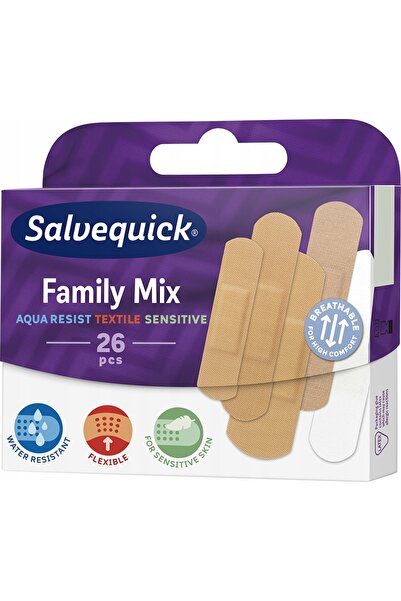 ORKLA Salvequick MED FAMILY MIX 12X26 / 6244