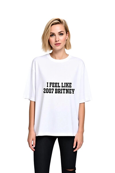 PayBuy Women's Oversize Nostalgia Printed T-Shirt 100% Cotton Relaxed Fit Sho...