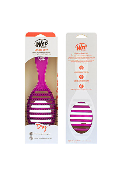 Wet Brush Βούρτσα μαλλιών ταχείας ξήρανσης – Μωβ