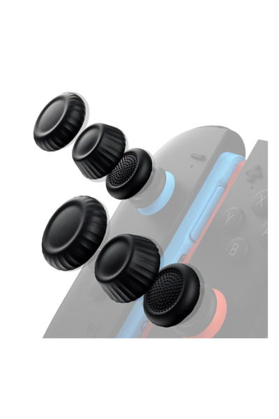 jsaux 6-în-1 Capace de cauciuc pentru controlerele Joy-Con ale Nintendo Switc...
