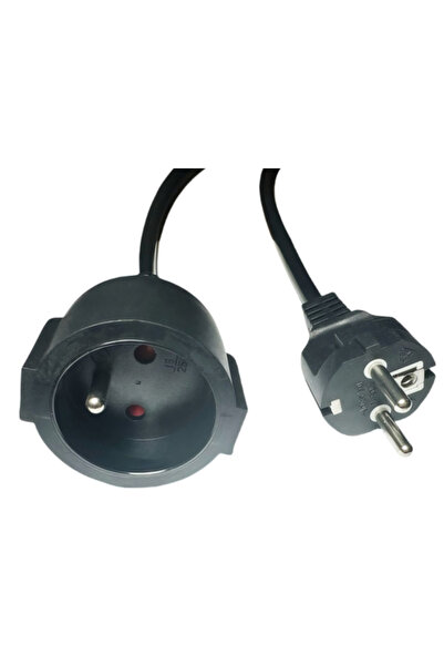 MicroConnect MC-PE0500FRB Cablu prelungitor UE 5m Negru