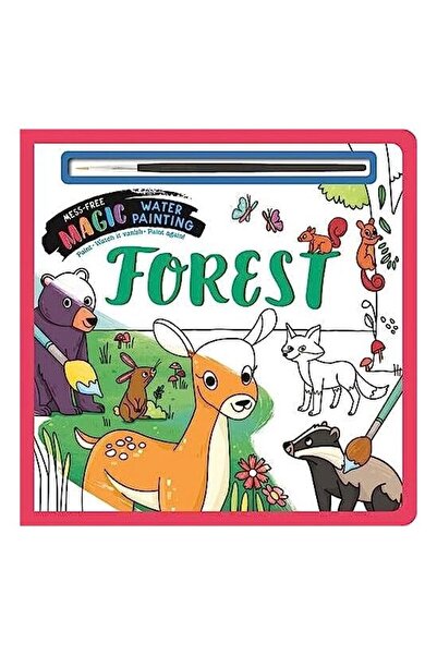 Igloo Books Pădurea: Pictură cu apă magică, fără mizerie, Bonnier Books