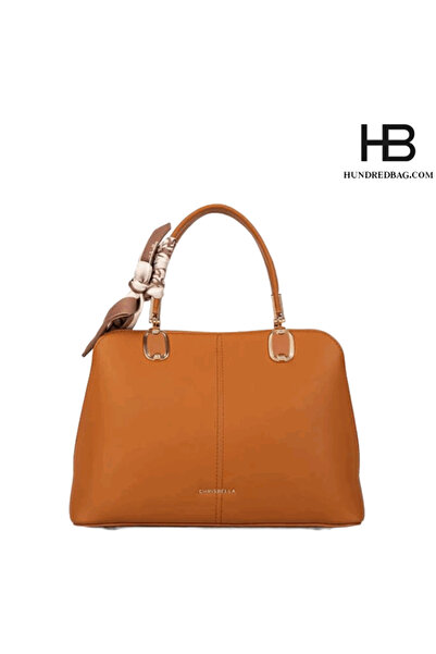 Chrisbella Crispella handbag with large wallet - brown