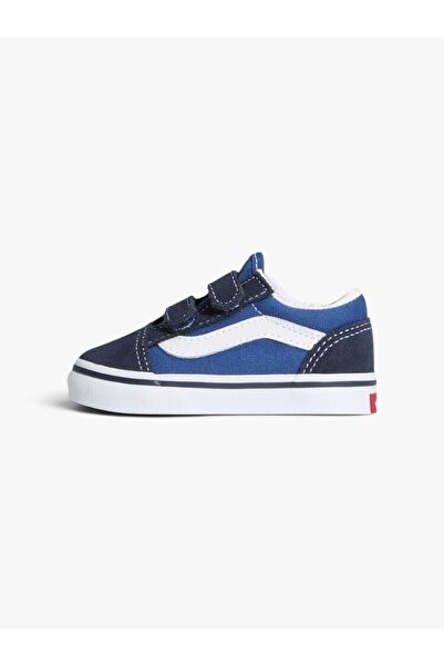 Vans TD Old Skool V Unisex Çocuk Koyu Mavi Spor Ayakkabı - VN000D3Y