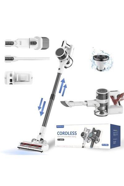 Seve Shop SeveShop ®   Aspirator vertical fără fir P11 Pro, 4 în 1, 250W, 230...