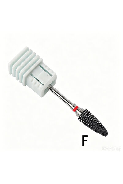 Choice5 F 1or5pcs Black Nail Drill Bits DIY Professional Nail Cleaning Polish...